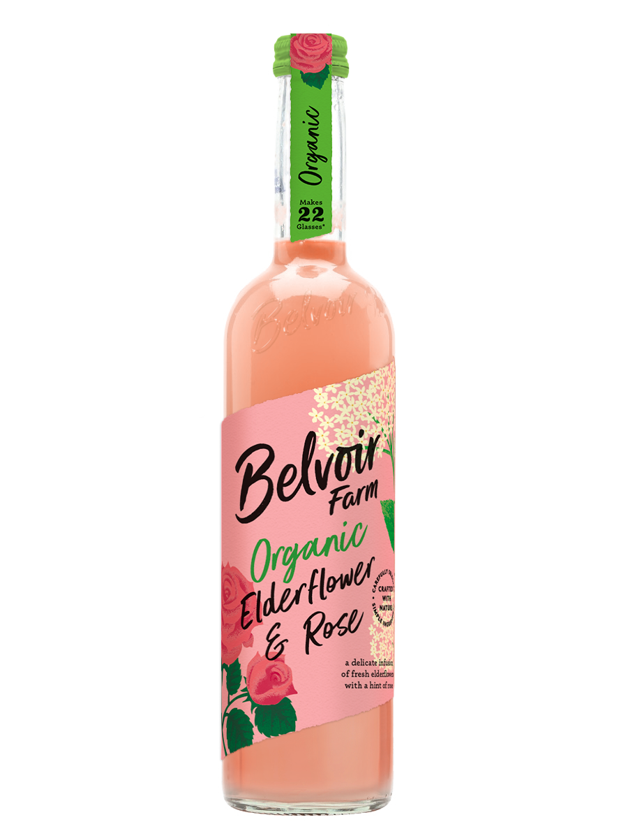 Belvoir Elderflower & Rose Cordial BIO